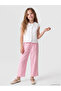 Nevavm Regular Fit Girls' Lace Detailed Trousers with Difference - 2