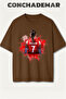 Sultans of the Net Printed Premium Oversize Cotton T-Shirt