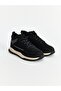 Lcw Steps Black Suede Look High-Top Boys' Sports Shoes