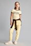 School Flexible Waist Pocketed Jogger Sweatpants Girls Y1226A626Au