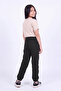Girl's 3-Thread Plain Lace-Up Double Pocket Sweatpants - 4