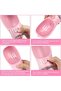 Travel bottle + food container 350ml, pink, 22x7.6cm. - 3