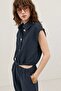 Lyocell Blended Buttoned Women's Vest - 3