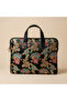 Valley Ethnic Pattern Strap Tablet Computer Notebook Laptop Bag Black
