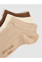 Women's 3-Piece Booties Socks 50334005-Vr011 - 5