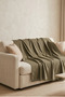 Nordic Textured Cotton Fringed Sofa Cover and Sofa Shawl Non-Slip Anti-Sweat 170X200 cm - 5