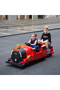 Kids Ride-On Train For Backyard Fun – Battery Powered With Remote Control, Real Steam Stack, MP3 & Working Caboose - 6