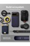 Nano Pop MagFit for Google Pixel 11 PRO case [Pixelsnap & MagSafe compatible] Military Grade cover - Blueberry Navy - 8