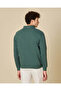 Men Mint Quarter Zip Sweatshirt - 3
