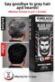 Black Shampoo with 3-Minute Effect for Hair and Beard Blackening 400ml. - 2