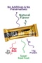 Hi Protein Banana High Protein Bar 45g X 6 Pieces (15g Protein) - 3