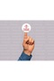 Attention Contains Allergens Label Warning Contains Allergies Allergen Round Matte Sticker 4 cm (45 Pieces) - 2