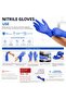 Rs Gloves Blue Nitrile Powder-Free Extra Strong Examination Gloves Size L 100 Pcs Non Sterile - 3