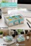 6 Compartment Bag Herbal Tea Storage Box Organizer - 3