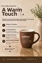 Stoneware Coffee Mottolu Mug 370 ml - 2