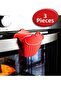 (3 Pieces) Colorful Silicone Oven Mitts Heat Insulated Non-Slip Microwave Cookware Tray Holder - 4
