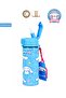 New Season Licensed 500ml Steel Water Bottle with Straw - 4