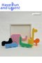 Educational Puzzle with Animal Figures - Colorful Montessori Toy Puzzle for Intelligence Development - 3