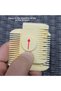 Hair Cutting Comb, Fine Hair Cutting Machine, Children's Hair Cutting Comb, Hair Cutting Assistant, Baby Comb, Double-Sided Cutting Comb, Pocket Comb, Fine Comb with Tassels - 6