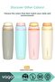 800ml New Collection Solid Color 6-Hour Hot/Cold Stainless Steel Thermos With/Without Straw and Handle - 5