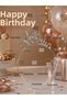 Silver Metal Happy Birthday Crown – Birthday Crown, Adult and Child Compatible Shiny Metal Crown - 2