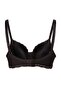 Brown Sponge Pad Lace Detailed Plus Size Bra Tbbss26Cw00010 - 5