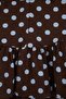 Brown Polka Dot Ruffle Skirt Twoss26Et00250 - 6