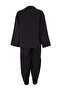 Siyah Kruvaze Bluz Pantolon Takım TWOSS26AU00256 - 4
