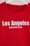 Red Boy's Printed Knitted T-Shirt Tkdss26Ts00093 - 5