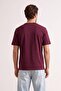 Burgundy- White- Black 3-Pack Slim/Fitted Basic 100% Cotton T-Shirt Tmnss19Bo0007 - 6