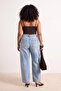 Mavi More Sustainable Normal Bel Baggy Fit Tencel Karışımlı Barrel Jeans TBBSS26CJ00063 - 3