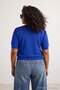 Saks Karpuz Kol İnce Mevsimlik Crop Triko Kazak TBBAW27AN00038 - 4