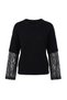 Black Lace Detailed Knitwear Sweater Twoaw27Kz00104 - 7
