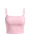 Pink 2-Piece Bolero Soft Brushed Fabric Padded Supportive/Shape-Making Knitted Sports Bra Thmaw27Ss00005 - 9