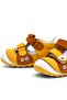 Genuine Leather Yellow Nubuck Velcro Summer First Step Shoes - 8