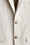 Keten Ceket Slim Fit - 8