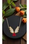 Miyuki Bead Handmade Angel Wing Heart Necklace - 3