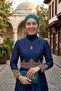 Hürrem Color Ready-To-Wear Turban Hijab Bonnet Suitable for Medical Use - 9