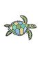 Velcro Hook Patch, Tacti-Cool ANIMALS Collection, Turtle for bag/vest, tech gadgets for kids & adults