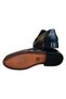 039 Black Antique Genuine Leather Daily Casual Loafer Shoes - 5