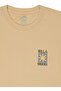 Good Times Ss Cream Bicycle Modern Fit Logo Printed Men's T-Shirt - 2