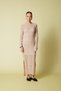 Hair Braided Long Knitwear Dress