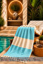 100% Natural Cotton Diamond Peshtemal Bath Towel Turkish Towel Hammam Beach Towel - 3