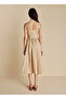 Beige Women's Square Standard Dress Bbss26Fdr004 - 5