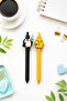 Murderous Chick and Mischievous Penguin, Cute Gift Stylish Dual Ballpoint Pen Set - 2