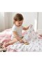 100% Cotton Muslin Baby Blanket - Bébé Lapin Rose 70X70 cm - 6