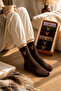 6 Pairs Boxed Premium Unisex Deer Patterned Women's Men's Socks Set Summer Winter Cotton Socks - 4