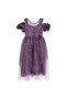 Glitter Evening Dress for Ages 6-14 - Lilac for Ages 6-7 - 8