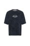 Washable Oversize T-Shirt with Pre-Washed Printed Text