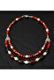 Agate Pearl Intuitive Power and Evil Eye Protection Necklace - 6